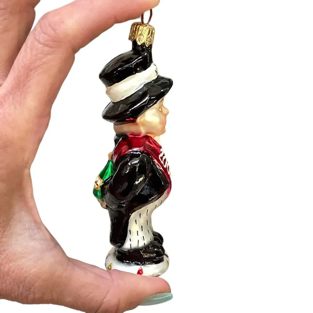 Christopher Radko Happy New Year 2000 Glass Ornament Christmas Mercury READ
